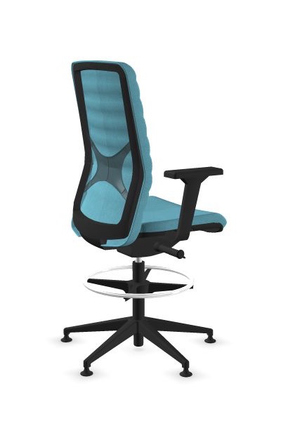 Scaun de Birou Wind T High Black