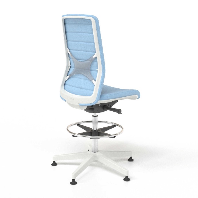 Scaun de Birou Wind T High White