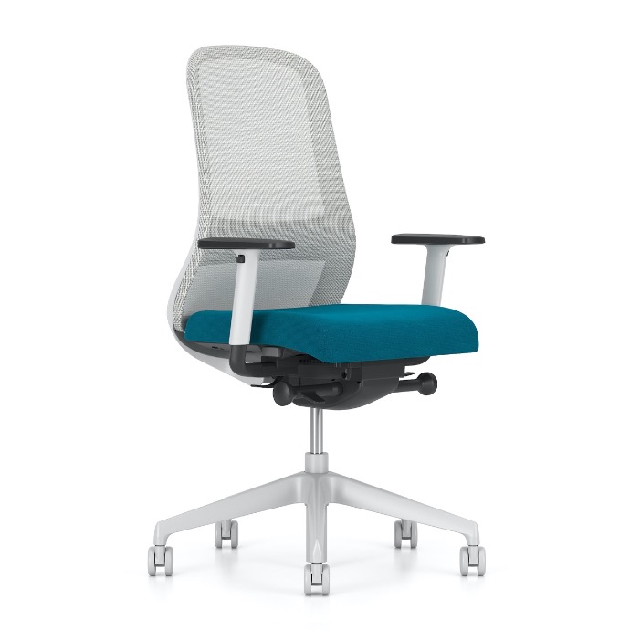 Scaun de Birou Souly Light Grey Mesh