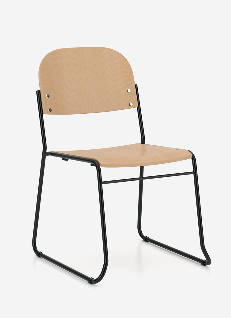 Scaun de vizitator Vesta Wood 