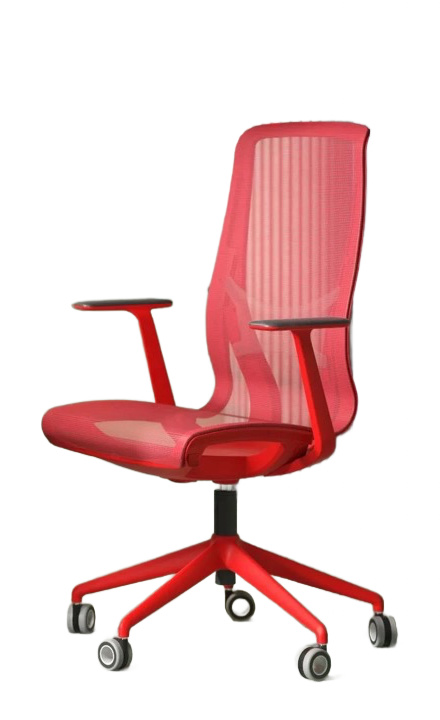 Scaun de Birou D-Chair Red