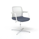 Scaun de Conferință Wind Star Mesh White