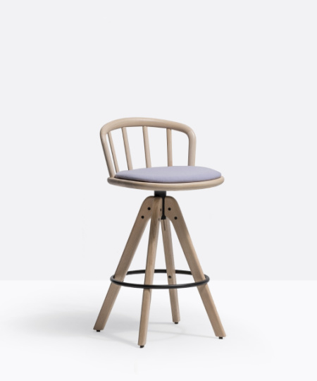 Scaun de Bar din Lemn Nym 2848/A