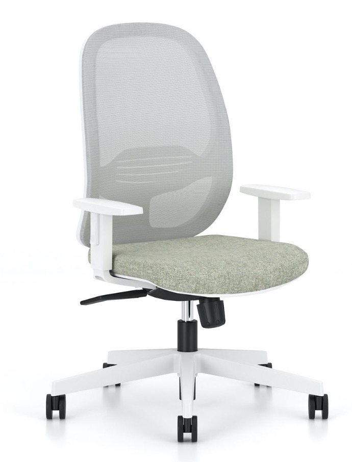 Scaun de Birou Eggy Mesh White