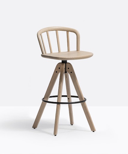 Scaun de Bar din Lemn Nym 2849