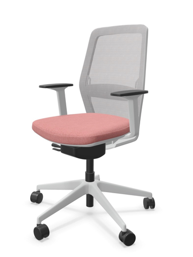 Scaun Birou EVO EV01 Roz - Livrare in 48 ore