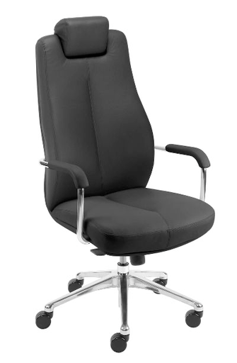 Scaun Directorial Sonata Lux Steel - Livrare in 48 ore