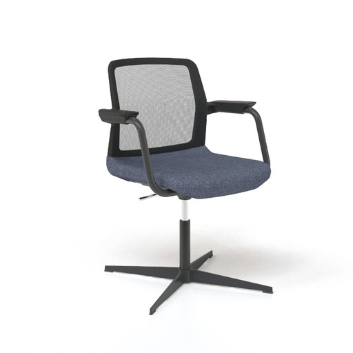 Scaun de Conferință Wind Star Mesh Black