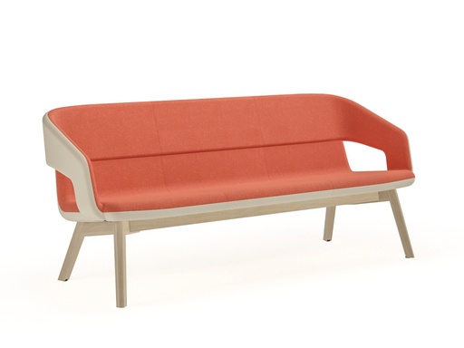 Canapea 3 Locuri Twist&Sit Low Wood