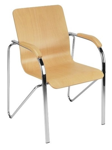 Scaun de Vizitator Samba Wood